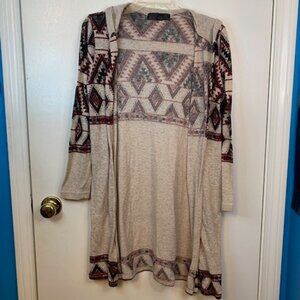 Almost Famous Long sleeve cream long sweater